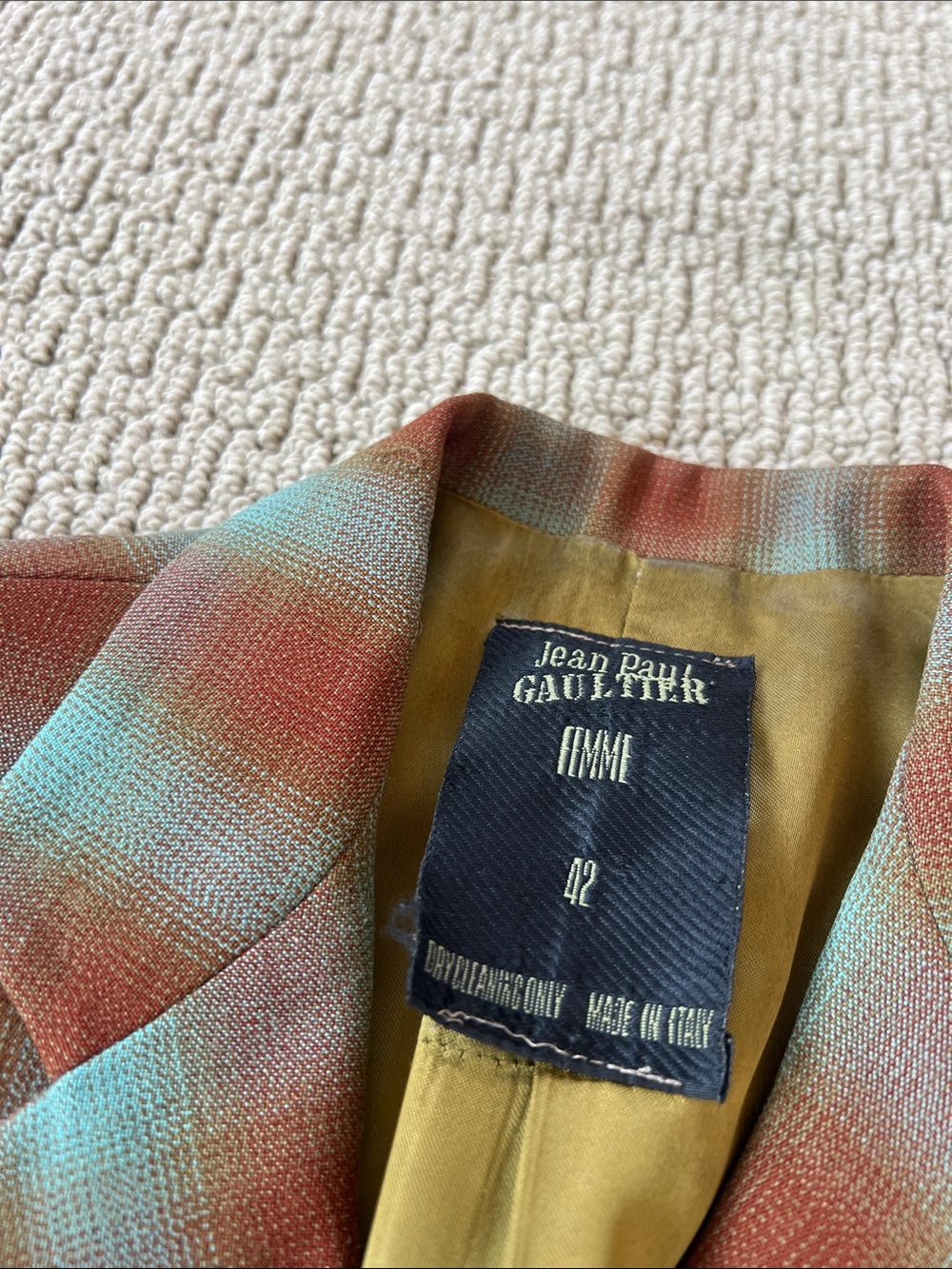 Jean Paul Gaultier Femme F/W 1991 Peplum Blazer - Picture 4 of 8